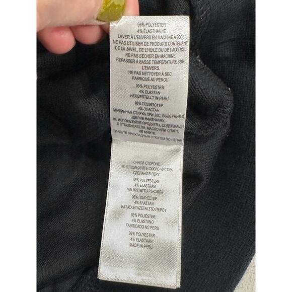 Ted Baker London Men’s Caravan 1/4 Zip Pullover Black Sz 6 lightweight modern - Picture 7 of 10